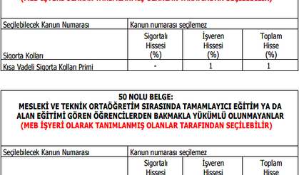 2023 Stajyerlerin Sigorta Bildirimi Nasıl Yapılır ?