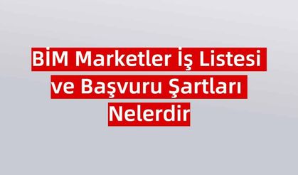 Bim İş İlanları ve Kasiyer Maaşları 2023