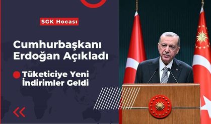 Elektrik ve Doğalgaz Faturası Yüksek Gelenler Dikkat! Cumhurbaşkanı Erdoğan Açıkladı! Tüketiciye Yeni İndirimler Geldi