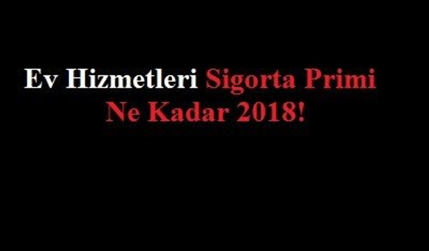 Ev Hizmetlerinde Çalışanların SGK Primleri ve Maliyetleri 2023